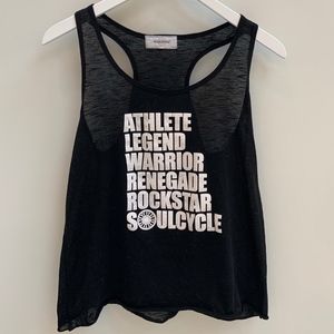 Soulcycle Athlete Mantra Racer Back Tank [size M]